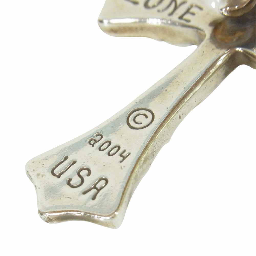 LONE ONES ロンワンズ Spread Eagle スプレッド イーグル ラージ ペンダント トップ アメリカ製 シルバー系【中古】