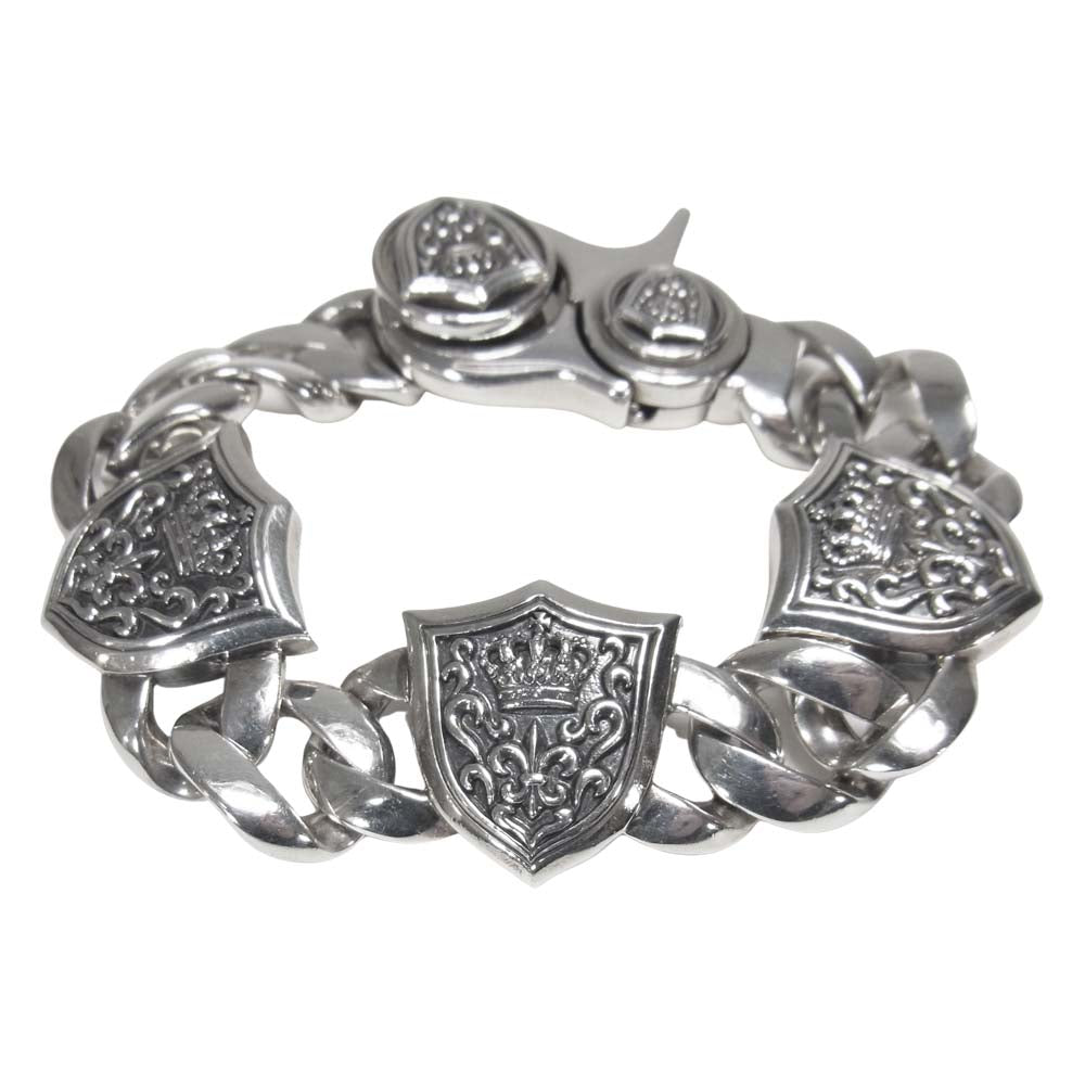 JUSTIN DAVIS SBJ101 クラウン シールドブレスレット Justin Davis ジャスティンデイビス SBJ101 SHIELD クラウン シールド