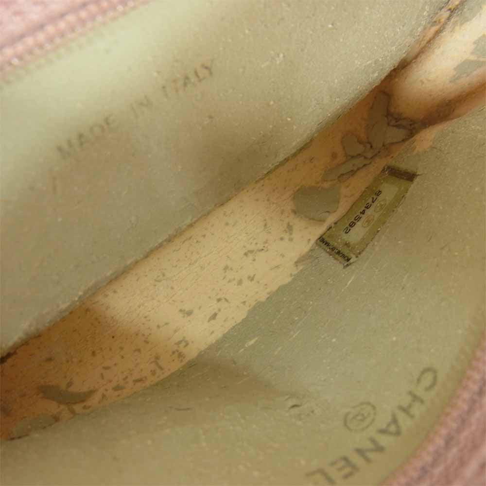 CHANEL シャネル ココマーク ポーチ ピンク系【中古】