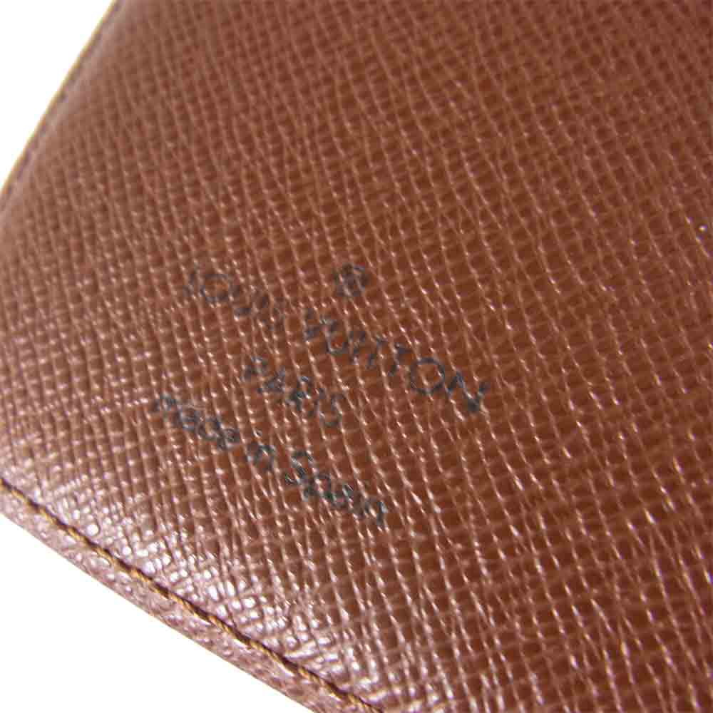 LOUIS VUITTON ルイ・ヴィトン R20005 アジェンダ PM モノグラム 手帳カバー 6穴 ブラウン系【中古】