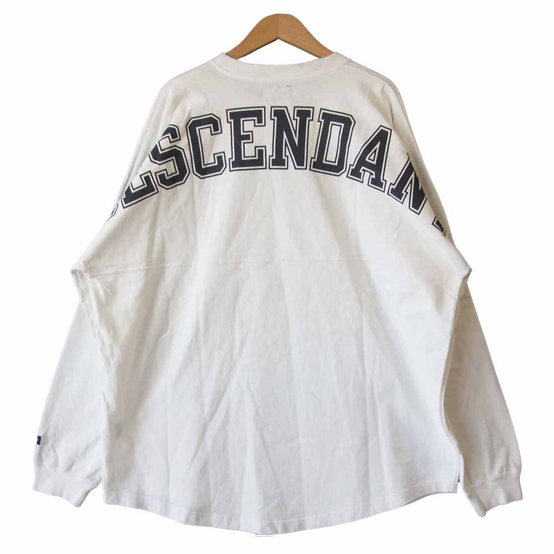 19ss DESCENDANT CETUS JERSEY LS TEE - Tシャツ/カットソー(七分/長袖)