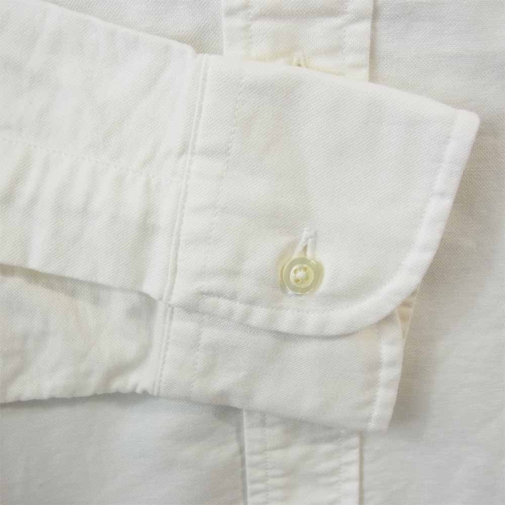 INDIVIDUALIZED SHIRTS インディビジュアライズドシャツ STANDARD FIT オックスフォード BD ボタンダウン シャツ ホワイト系 15/32【中古】