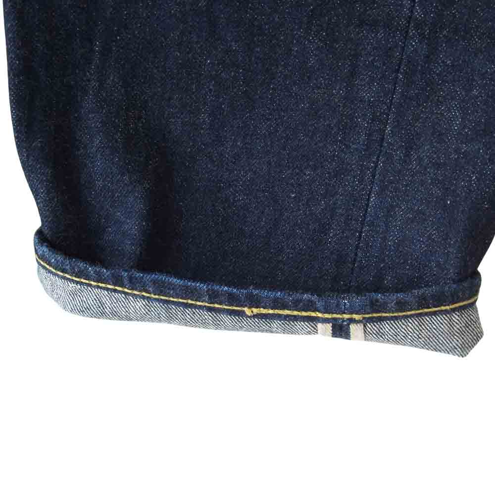 BONCOURA ボンクラ Indigo Selvedge CINCH BACK Denim Pants インディゴ セルビッジ シンチバック デニム インディゴブルー系 30【中古】