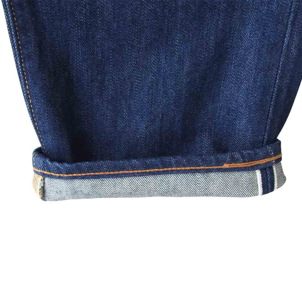 シオタ PTM-6W 13.5oz INDIGO SUVIN COTTON TAPERED DENIM インディゴ テーパード ワンウォッシュ デニム インディゴブルー系 32【美品】【中古】