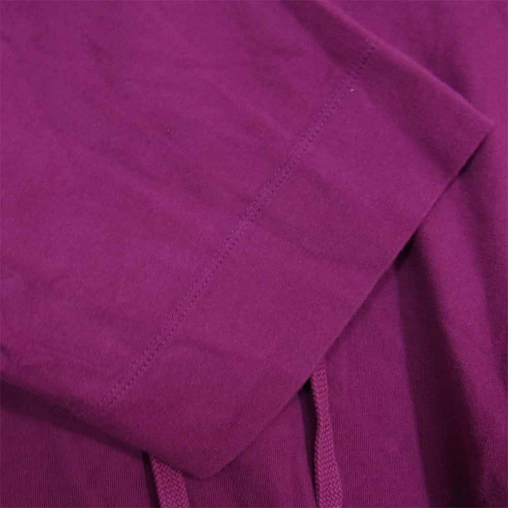 プリーツプリーズ ISSEY MIYAKE イッセイミヤケ PP91-JK758 ワイドシルエット プルオーバー パーカー パープル系 5【中古】