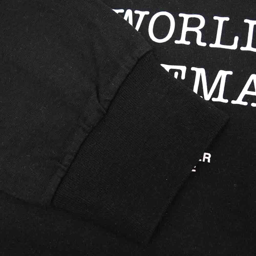 Supreme シュプリーム 18SS × UNDERCOVER アンダーカバー Public Enemy Counterattack L/S Tee パブリックエネミー カウンターアタック 長袖 Tシャツ ブラック系 マルチカラー系 M【美品】【中古】