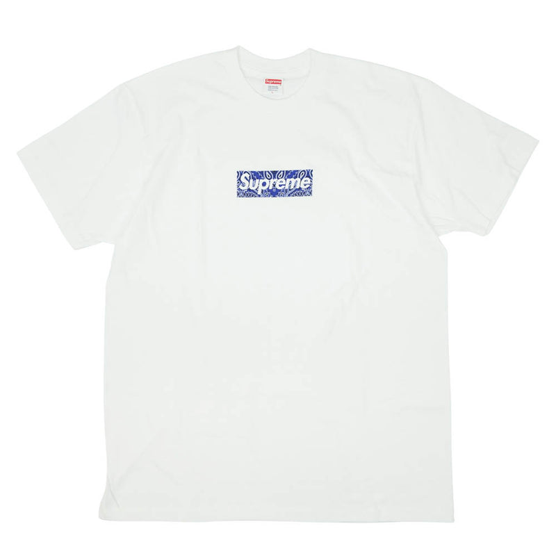 Supreme バンダナ ボックスロゴ Tシャツ Lサイズ