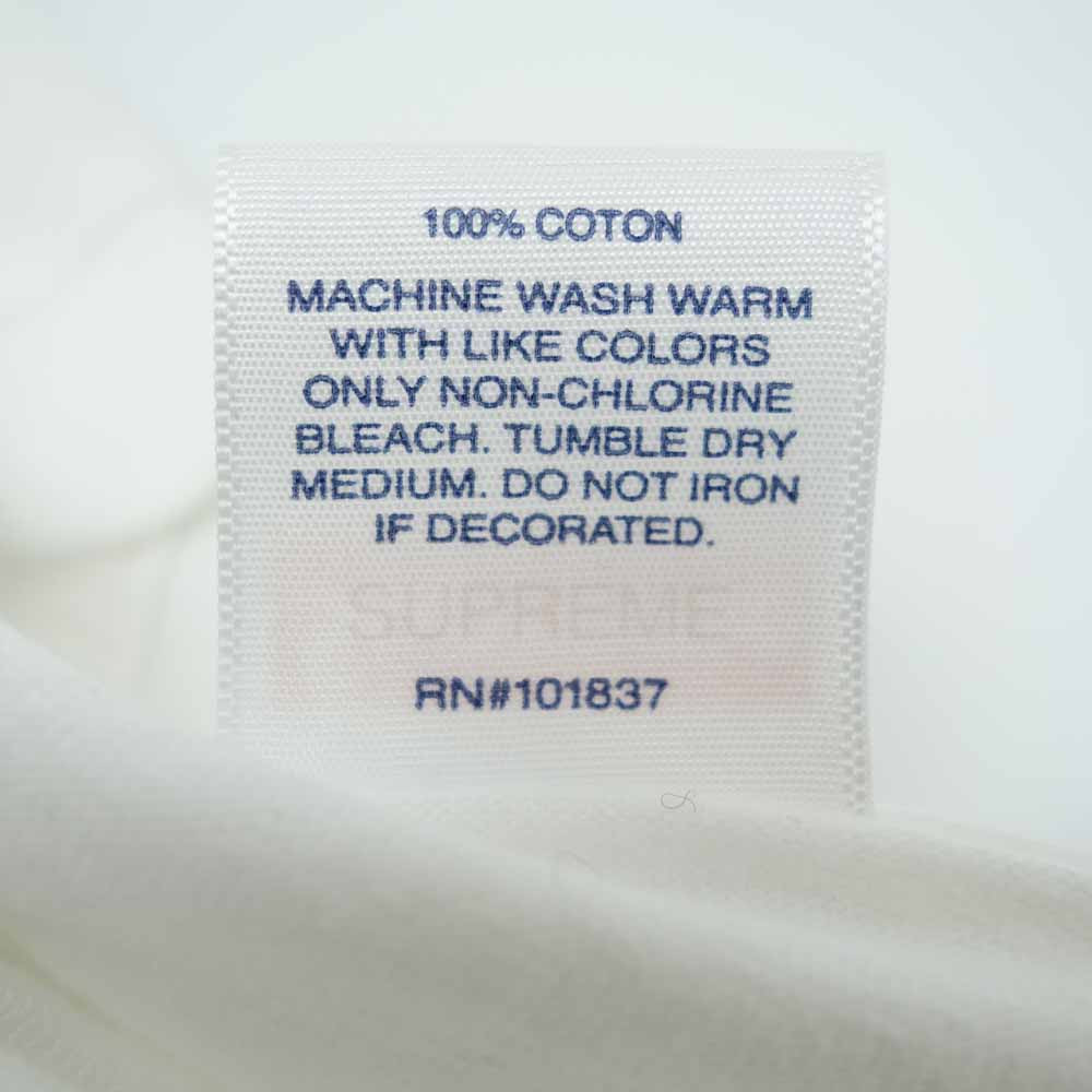 Supreme シュプリーム 19AW Bandana Box Logo Tee バンダナ ボックス ロゴ Tシャツ ホワイト ホワイト系 L【中古】