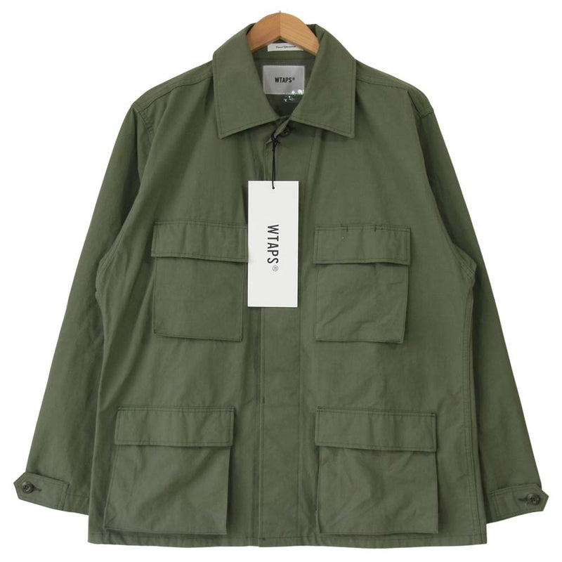 WTAPS ダブルタップス 19AW WVDT-SHM01 RIPSTOP SHIRT L/S NYCO ...