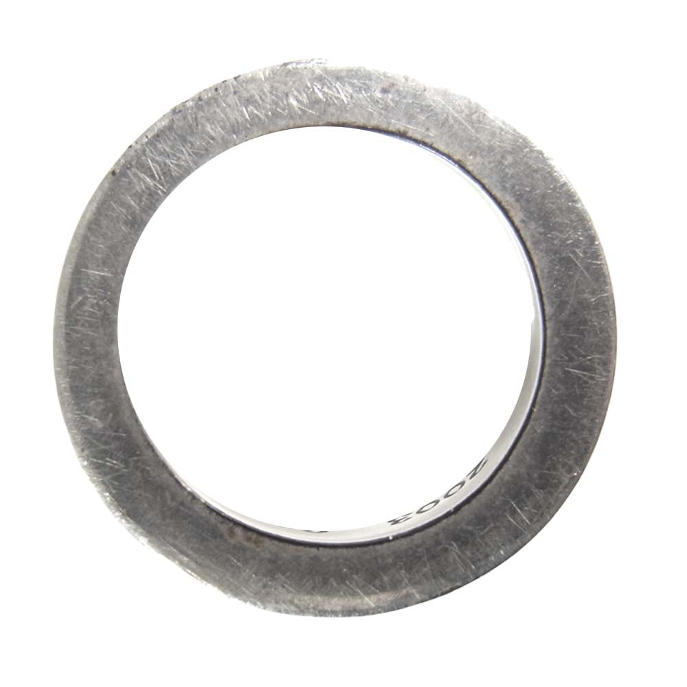 CHROME HEARTS クロムハーツ(原本無) 6mm SPACER FOREVER スペーサー フォーエバー リング シルバー系 8号程度【中古】