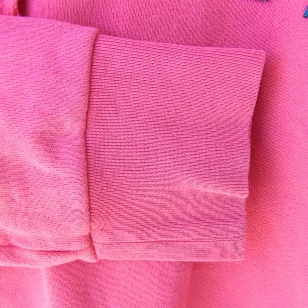 GUCCI グッチ 18AW 475374 X9T51 国内正規品 ピグレット フーディー 子豚刺繍 プルオーバー パーカー ピンク系 XS【中古】