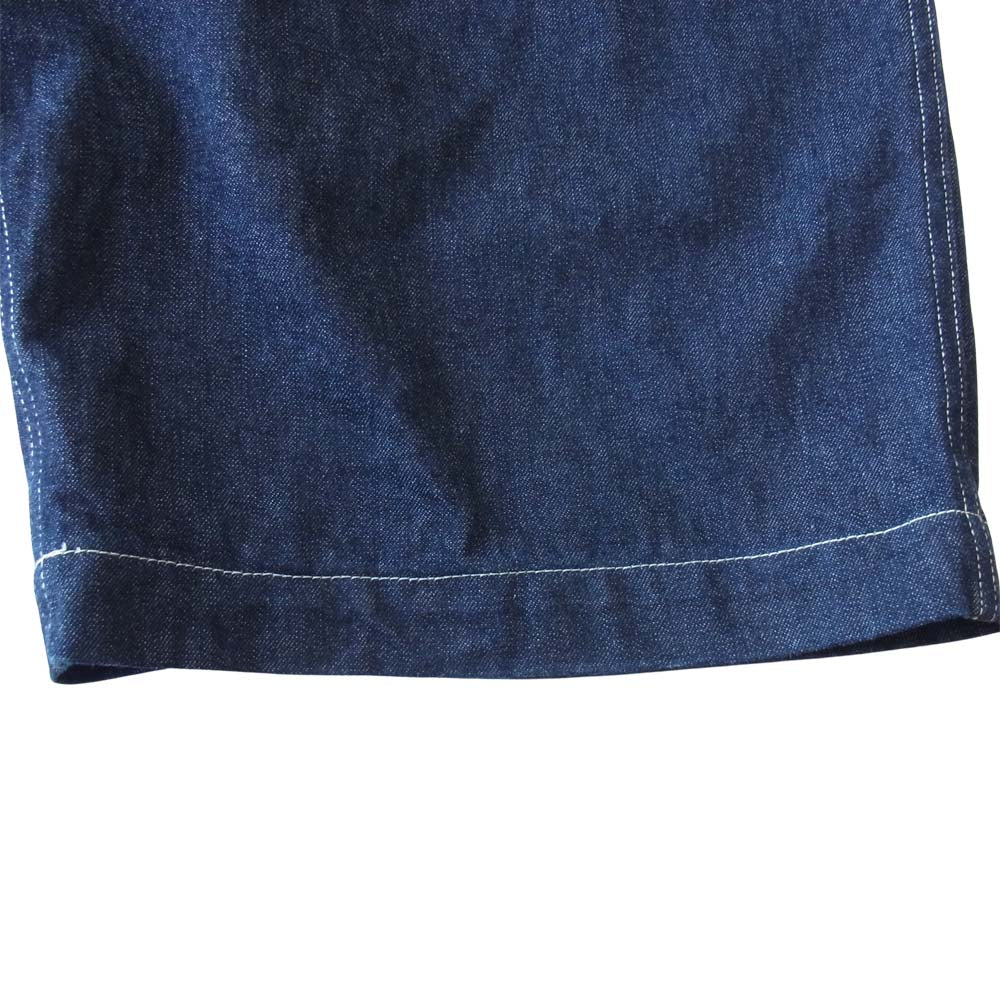 ブルオリジナル BSMG-14-SS-08 DENIM BAKER SHORTS デニム ベイカー ショーツ ワーク インディゴブルー系 2XL【美品】【中古】