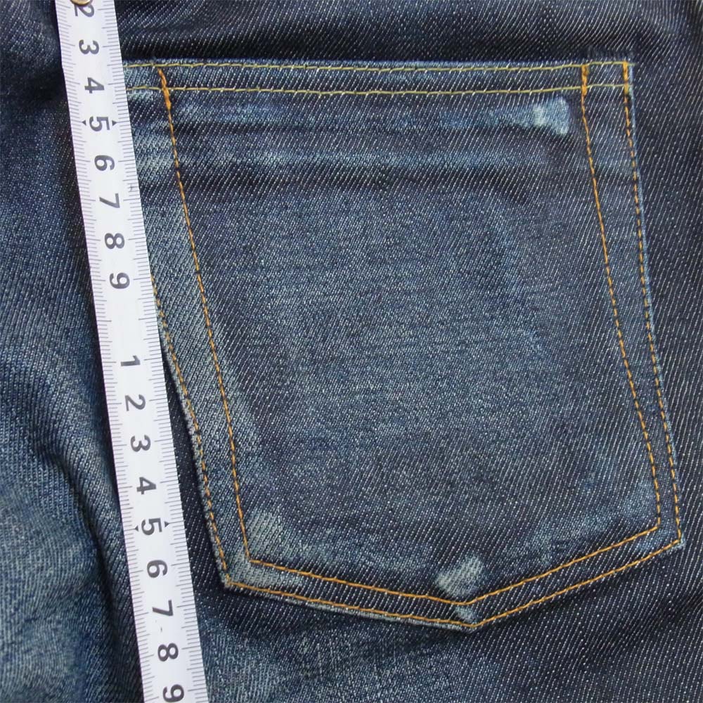 VISVIM ビズビム 17SS 117205005010 SOCIAL SCULPTURE 04 non wash ノンウォッシュ デニムパンツ インディゴブルー系 32【美品】【中古】