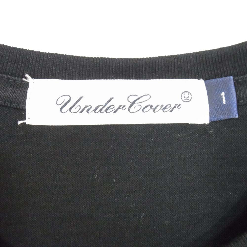 UNDERCOVER アンダーカバー 最後の晩餐 Tシャツ 半袖 プリント 日本製 コットン ブラック系 1【中古】