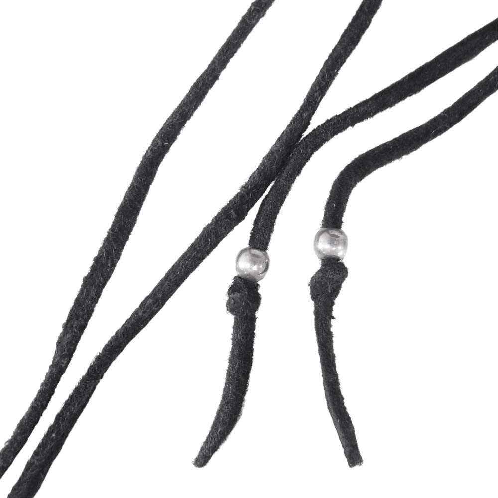 タディアンドキング ラージクロス レギュラー ホイール 銀縄 ターコイズ ネックレス シルバー系【中古】