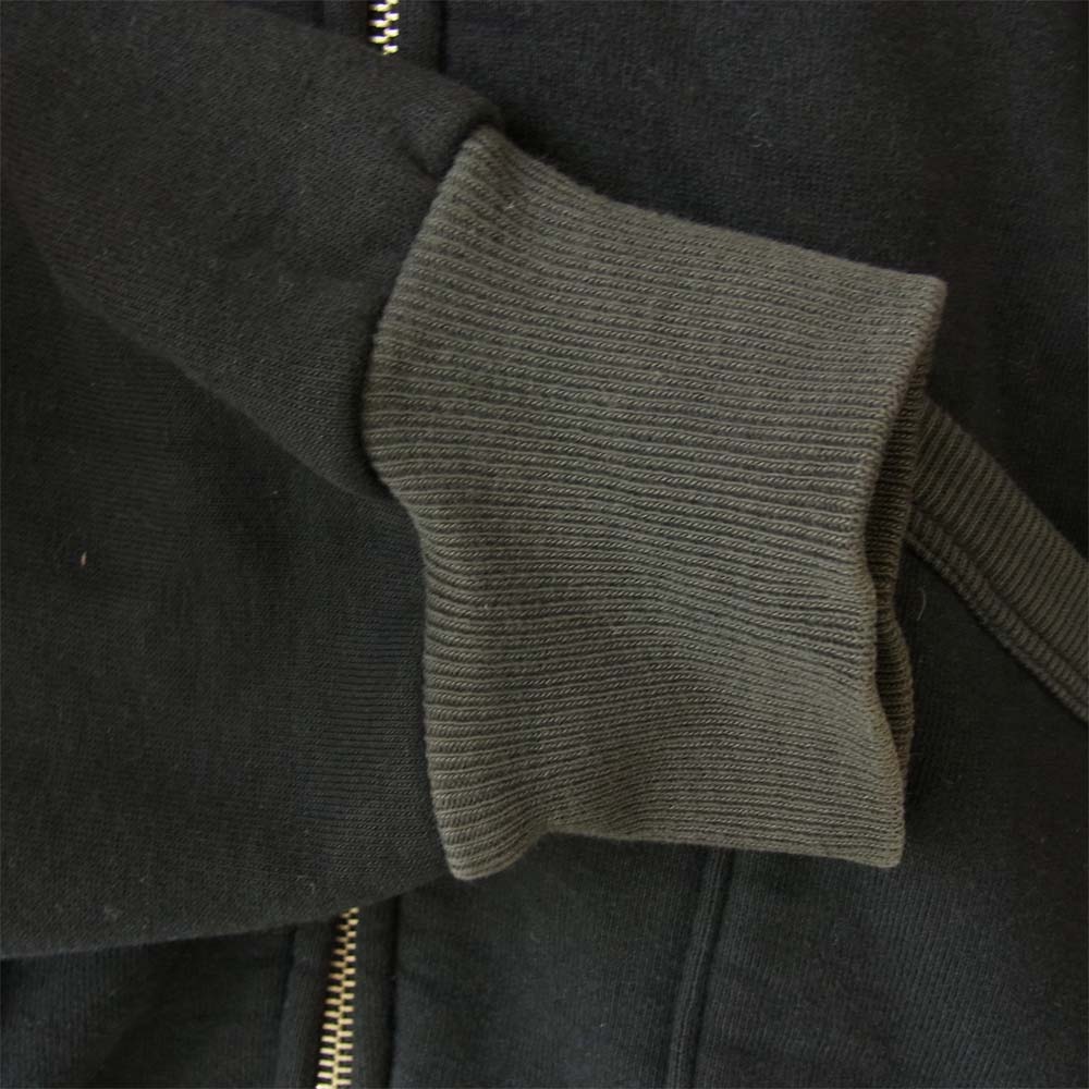 THE FLAT HEAD ザフラットヘッド 雪柄 フルジップ ブラック系 M【中古】