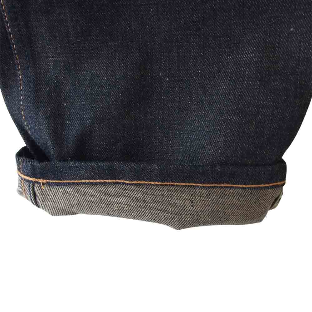 A BATHING APE アベイシングエイプ ボタンフライ デニム パンツ インディゴブルー系 L【美品】【中古】