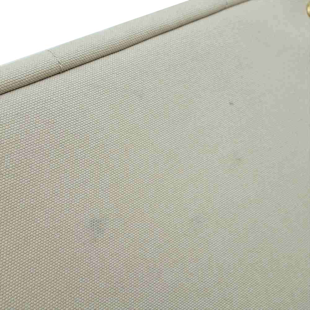 PRADA プラダ カナパ ビジュー スタッズ トート バッグ ベージュ系【中古】