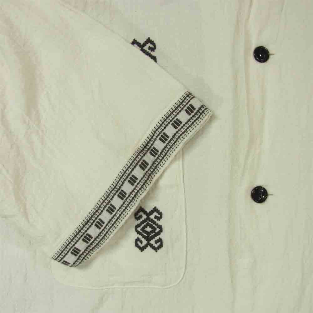 TENDERLOIN テンダーロイン T-BAJA SHT S/S バハ 半袖 シャツ コットン 日本製 ホワイト系 M【中古】