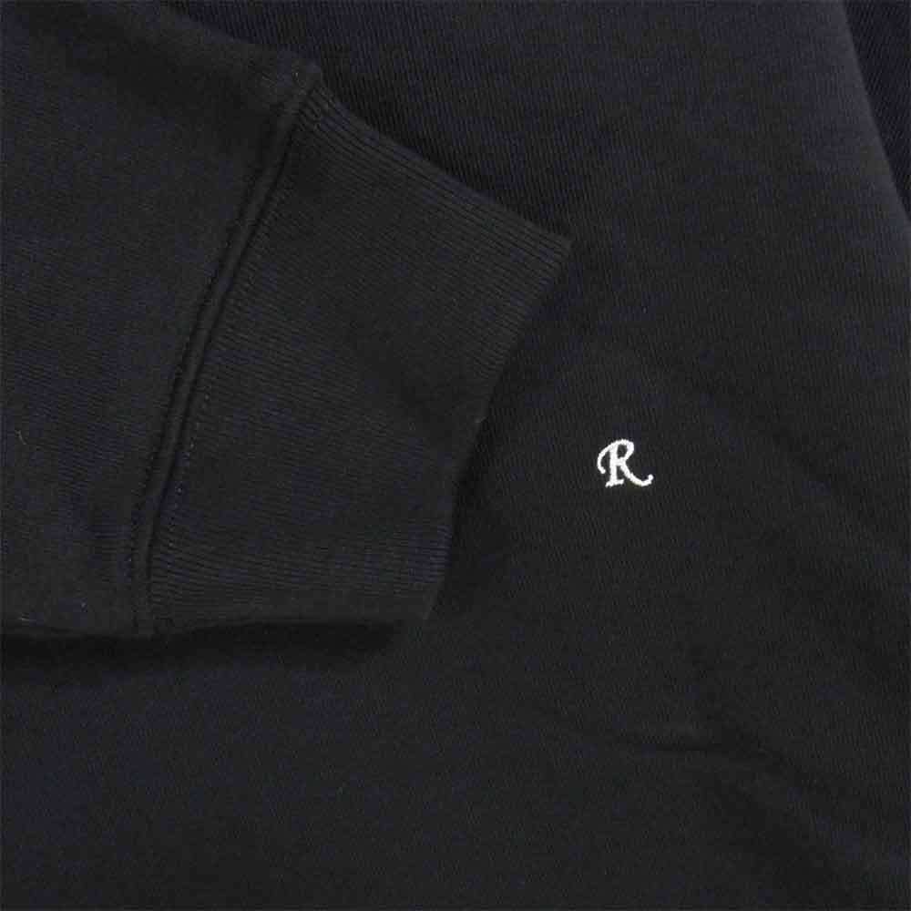 RAF SIMONS ラフシモンズ 20AW 202-163 Hoodie with Detachable Scarf タータン スカーフ フーディ ブラック系 M【中古】