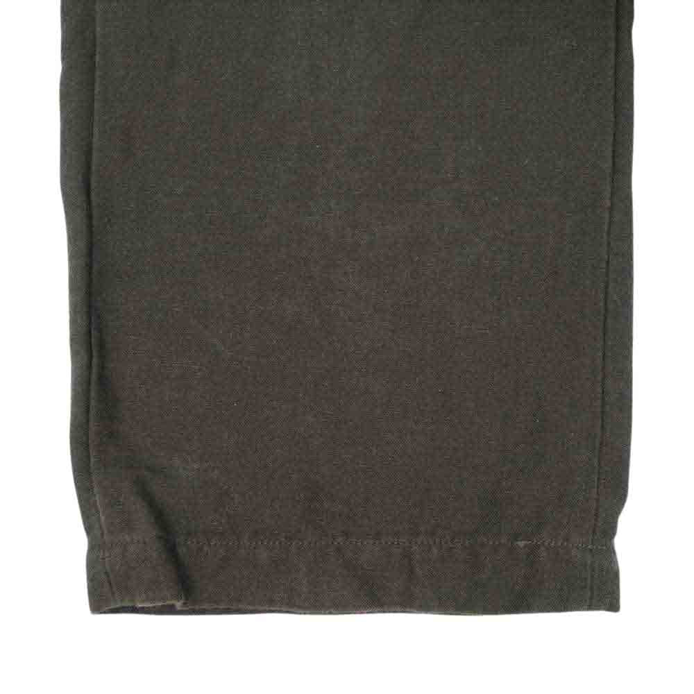 The REAL McCOY'S ザリアルマッコイズ DOUBLE DIAMOND COTTON LINEN PANAMA TROUSERS パナマ ワークパンツ ダークブラウン系 34【中古】