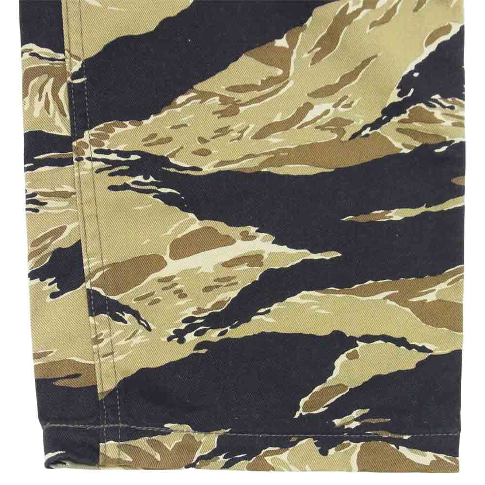 The REAL McCOY'S ザリアルマッコイズ TIGER CAMOFLAGUE TROUSERS JOHN WAYNE ジョンウェイン タイガーカモ カーゴ ミリタリー ベージュ系 30【美品】【中古】
