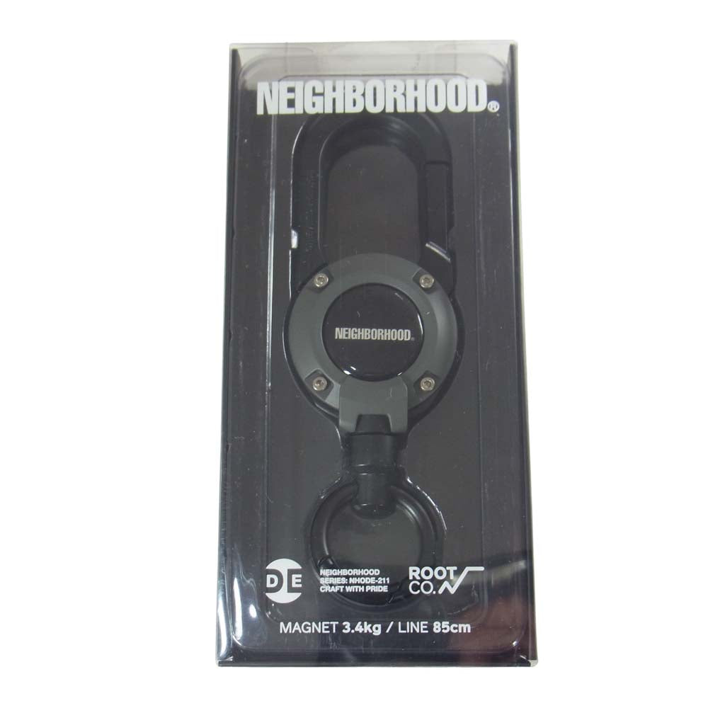 NEIGHBORHOOD ネイバーフッド 21SS NHRZ . MAGREEL 360 / A-KEYHOLDER マグネット キーホルダー カラビナ グレー系【新古品】【未使用】【中古】