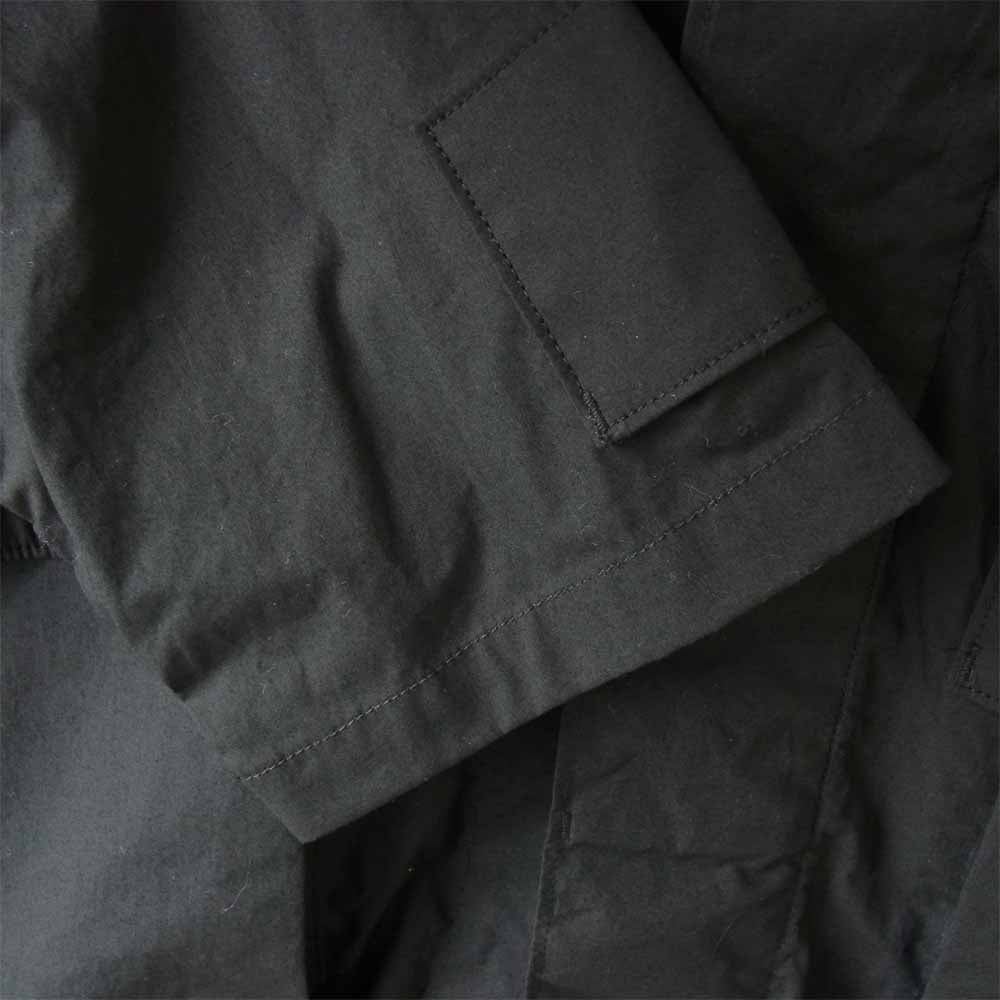 ヒューミス M-CO1301 CHEMICAL FLY-FRONT OVER COAT オーバーコート ブラック系 M【新古品】【未使用】【中古】
