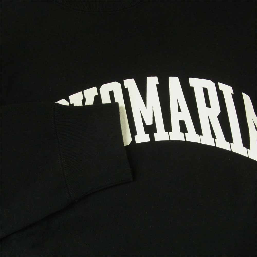 WACKO MARIA ワコマリア HEAVY WEIGHT CREW NECK SWEAT SHIRT ヘビー ウェイト クルーネック スウェット トレーナー ブラック系 S【美品】【中古】