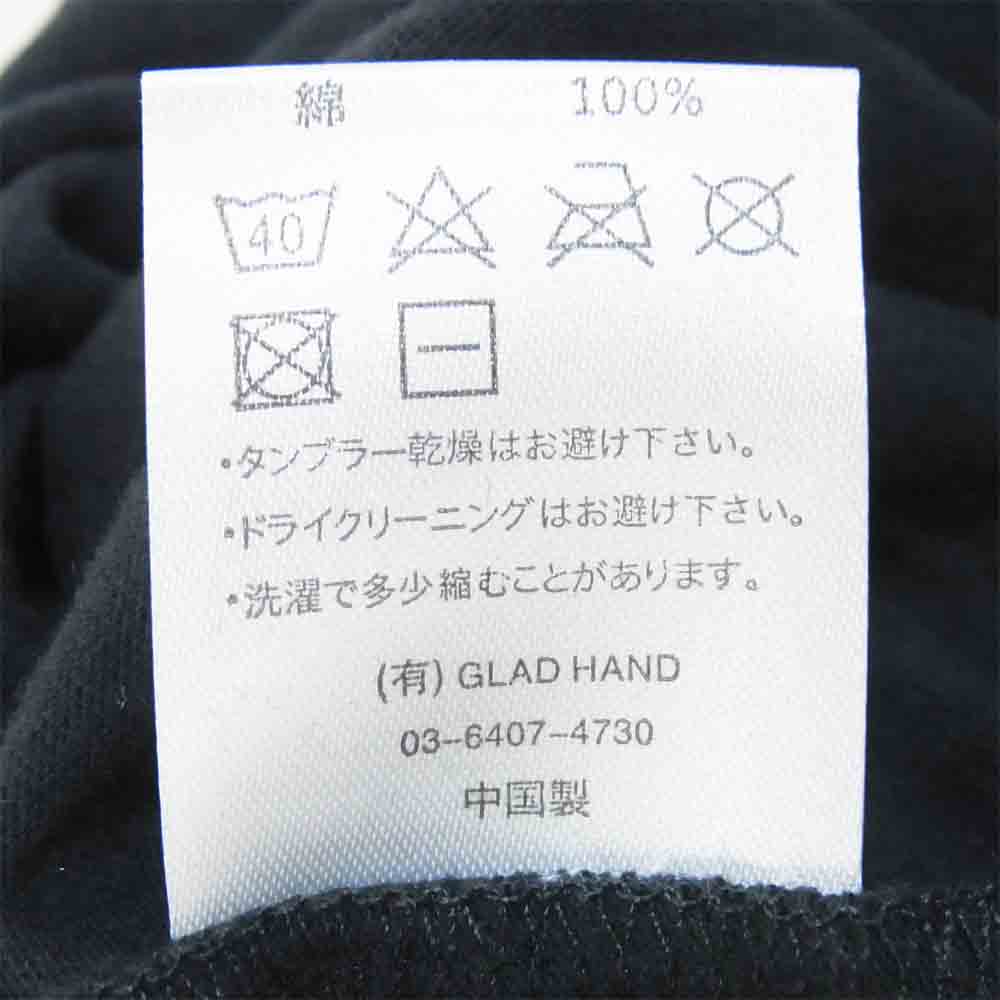 WEIRDO ウィアード 20SS WRD-20-SS-39 S/S V-NECK TEE CRAZY SIGN Vネック Tシャツ ブラック系 XL【新古品】【未使用】【中古】