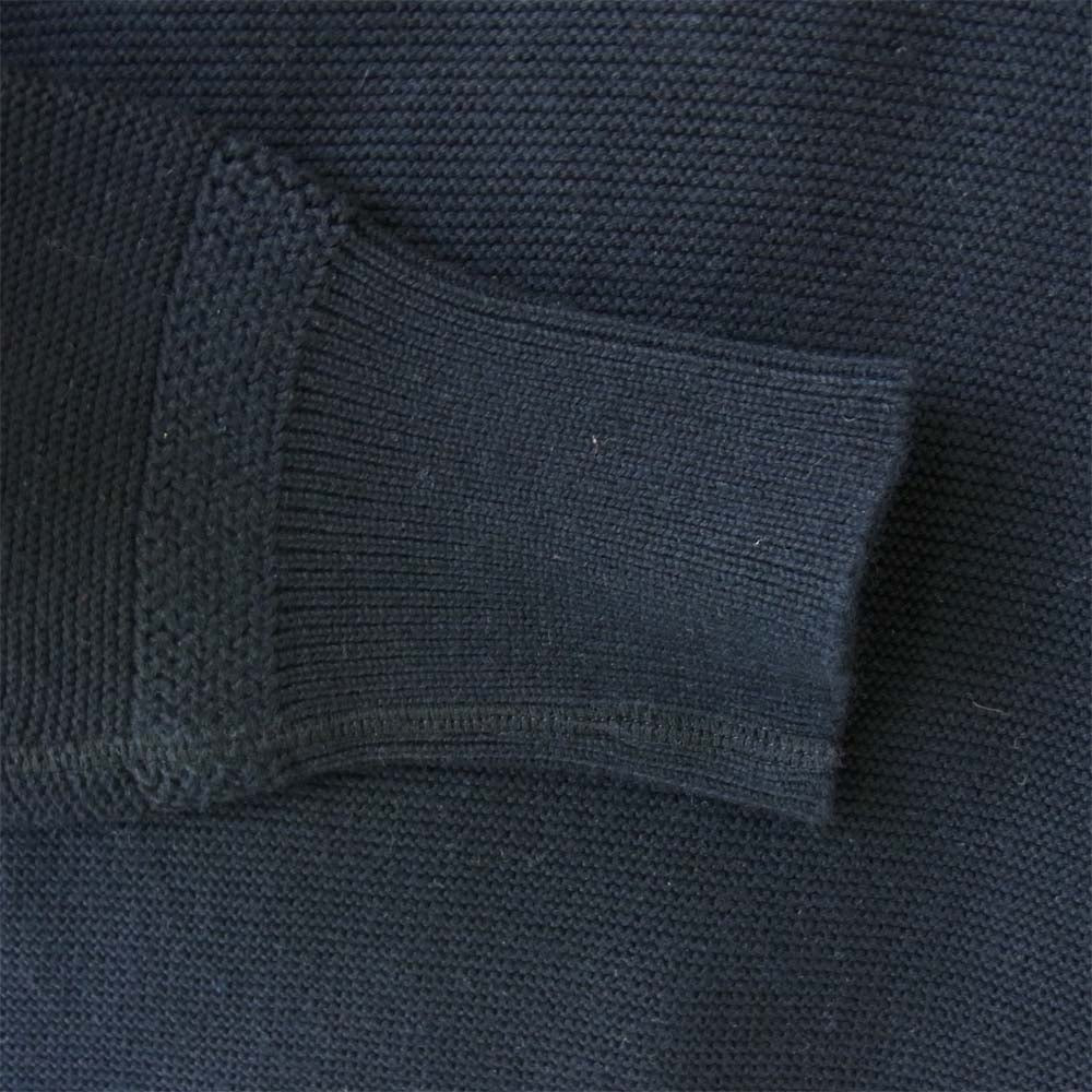 bukht ブフト BW-15301 10G GARTNER KNIT ガートナー ニット ダークネイビー系 S【美品】【中古】