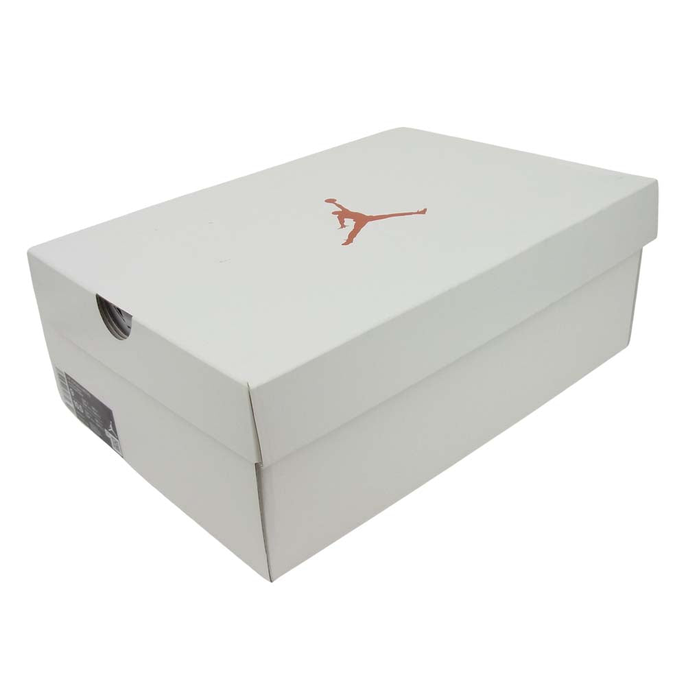 NIKE AIR JORDAN ナイキ ジョーダン CT8527-118 未使用 エア ジョーダン レトロ 4 RETRO Orange Metallic ホワイト系 オレンジ系 27cm【極上美品】【中古】