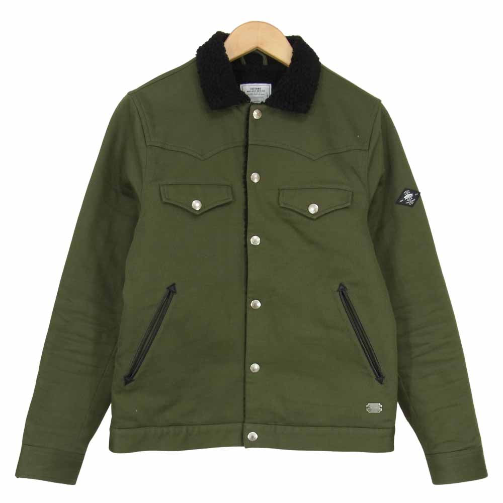 CRIMIE クライミー BOBBY 2 BOA JACKET ボアジャケット カーキ系 S 