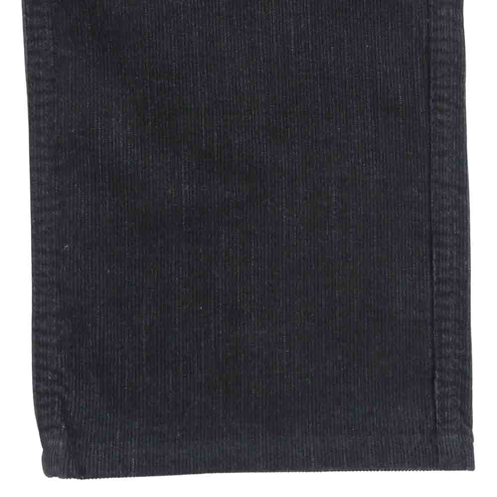 VISVIM ビズビム 0118205008016 FLUXUS 03 SLUB CORDUROY コーデュロイ パンツ ブラック系 3【極上美品】【中古】