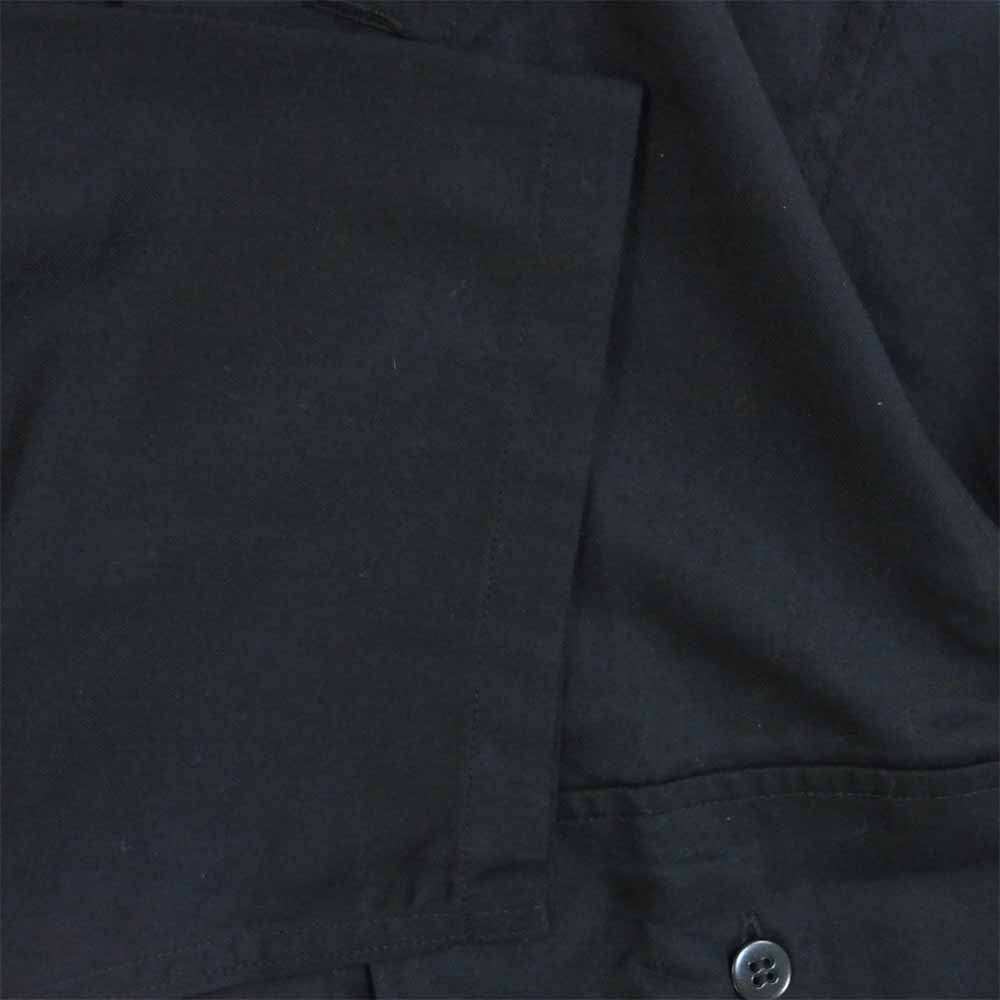 VISVIM ビズビム 20SS 0120105011014 CORNET SHIRT S/S コルネット 半袖 シャツ ブラック系 3【極上美品】【中古】