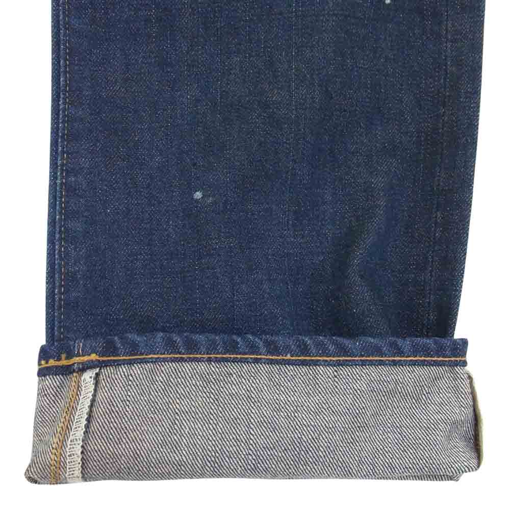 VISVIM ビズビム 18AW 未使用 0118405005002 SOCIAL SCULPTURE 01 SLIM DAMAGED-18 ソーシャルスカルプチャー インディゴ デニム パンツ インディゴブルー系 34【極上美品】【中古】