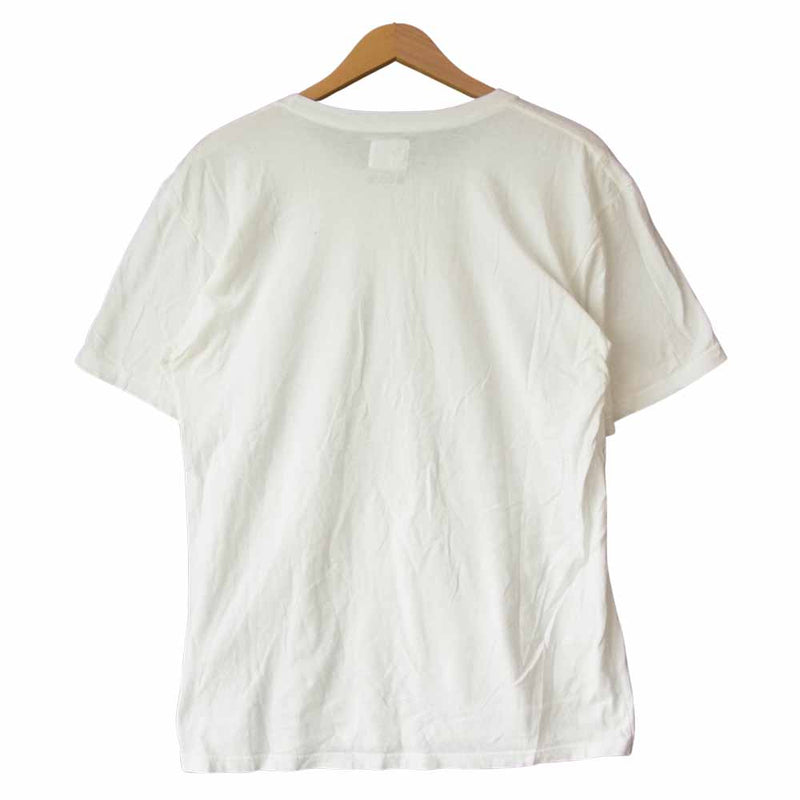 WACKO MARIA ワコマリア × 森山大道 STANDARD CREW NECK T-SHIRT Tシャツ ホワイト系 L【中古】