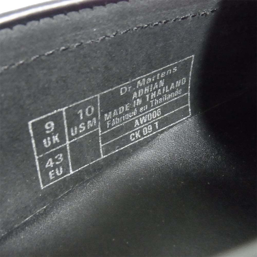 Dr.Martens ドクターマーチン ADRIAN エイドリアン TASSELE LOAFER BLACK SMOOTH タッセルローファー スムース ブラック系 UK9【美品】【中古】