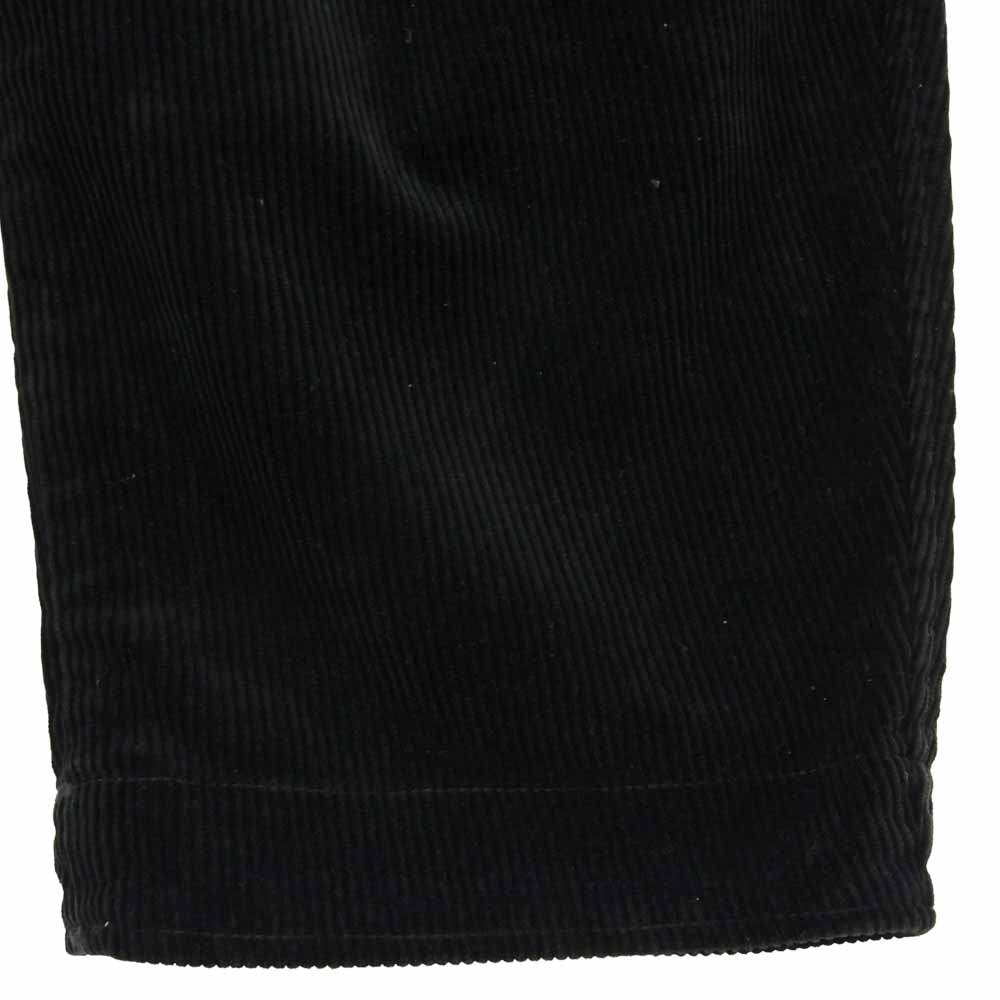 PORTER CLASSIC ポータークラシック CORDUROY PANTS コーデュロイ パンツ コットン 日本製 ブラック系 S【中古】