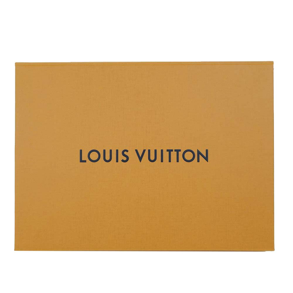 LOUIS VUITTON ルイ・ヴィトン MP2265 キャットグラム モノグラム シルク ウール 大判 ストール スカーフ ブラウン系【極上美品】【中古】