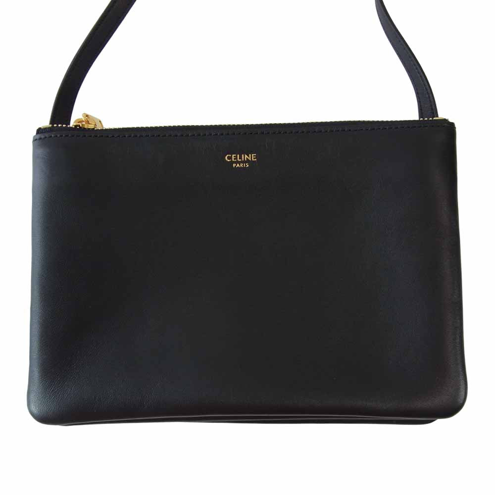 CELINE セリーヌ 192033CAD.38NO TRIO トリオ スムースラムスキン 