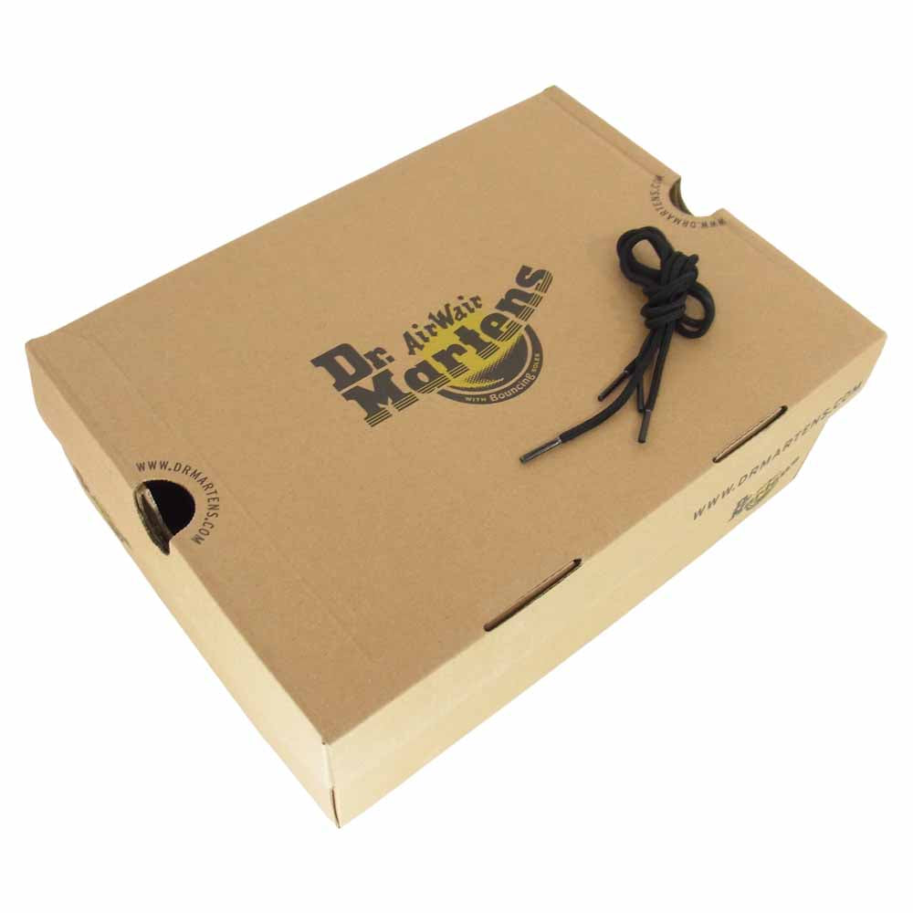 Dr.Martens ドクターマーチン 24994001 SIDNEY シドニー Dリング レース レザー シューズ ブラック系 UK8【美品】【中古】
