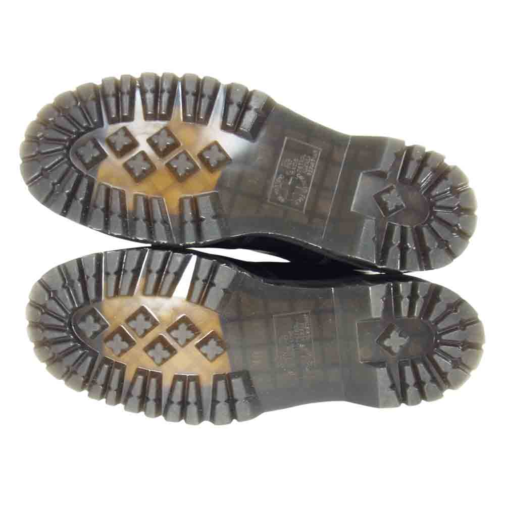 Dr.Martens ドクターマーチン 2976 QUAD クアッド サイドゴア チェルシーブーツ ブラック系 UK8【極上美品】【中古】