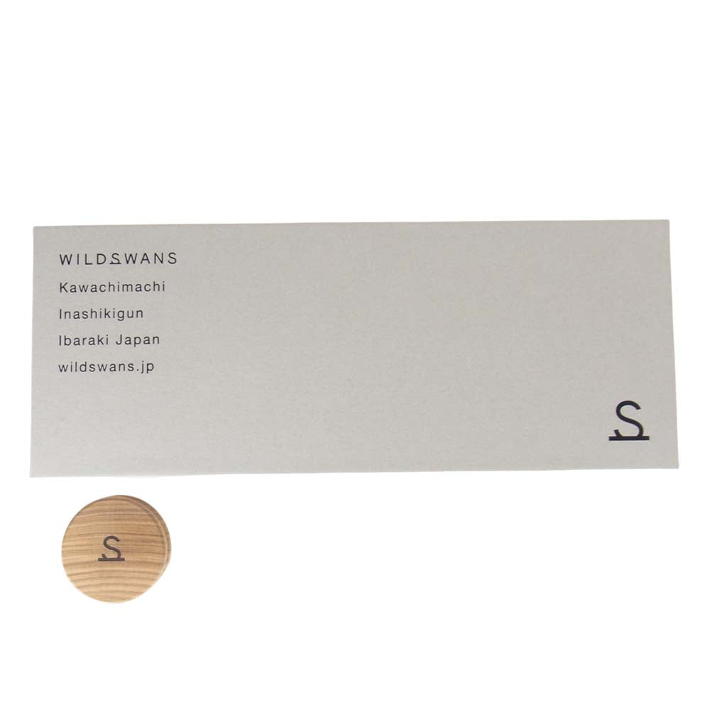 WILDSWANS ワイルドスワンズ WAVE ウェイブ シェルコードバン ウォレット ブラック ブラック系【中古】