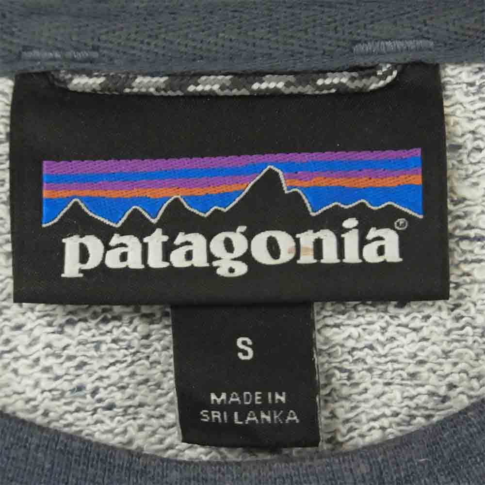patagonia パタゴニア SP19 52610 Trail Harbor Crewneck Sweat shirt トレイル ハーバー クルーネック スウェット シャツ グレー系 S【中古】