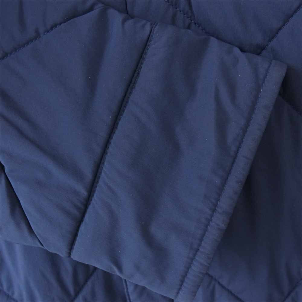 THE NORTH FACE ノースフェイス NY81735 Justbout Shirt ジャストバウトシャツ 中綿 キルト シャツ ネイビー系 M【中古】