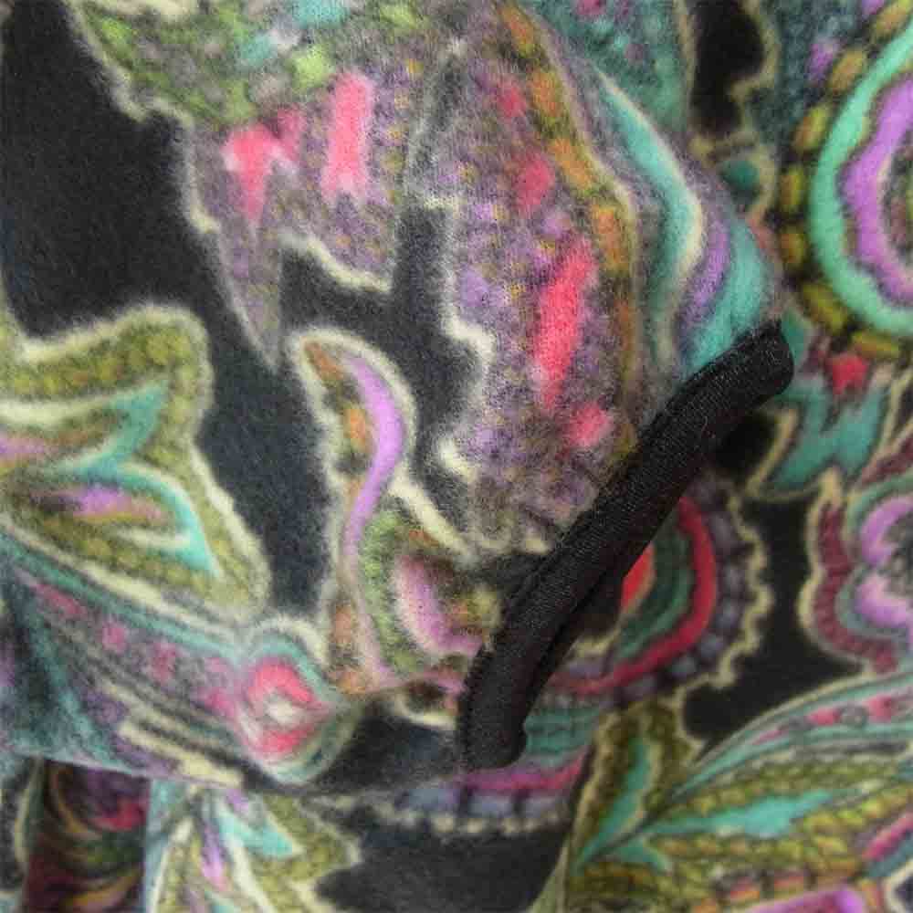 キャプテンズヘルム PAISLEY FLEECE SNAP TEE ペイズリー フリース スナップ Tシャツ マルチカラー系 XL【美品】【中古】