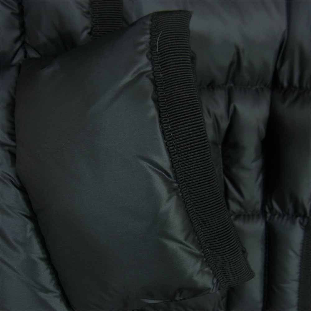 MONCLER モンクレール 国内正規品 HERMINE エルミンヌ ダウン コート ブラック系 (0)【美品】【中古】