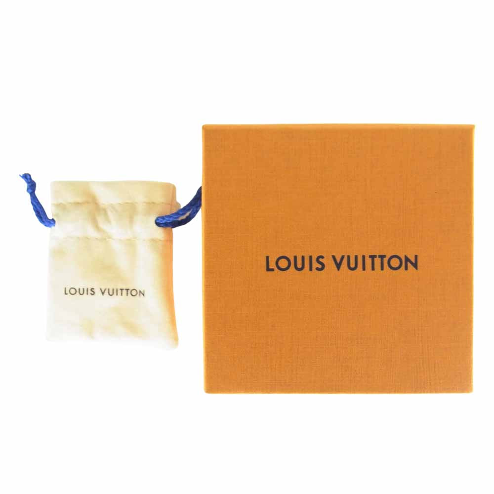 LOUIS VUITTON ルイ・ヴィトン M63208 スタッズ エッセンシャル V ピアス 片耳 シルバー系【中古】