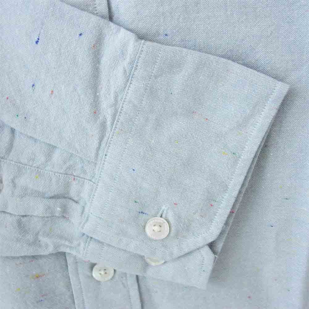 VISVIM ビズビム VS0001934-04 V+V OXFORD KUBA SHIRTS B.D ボタンダウン オックスフォード キューバ シャツ ブルー系 2【極上美品】【中古】